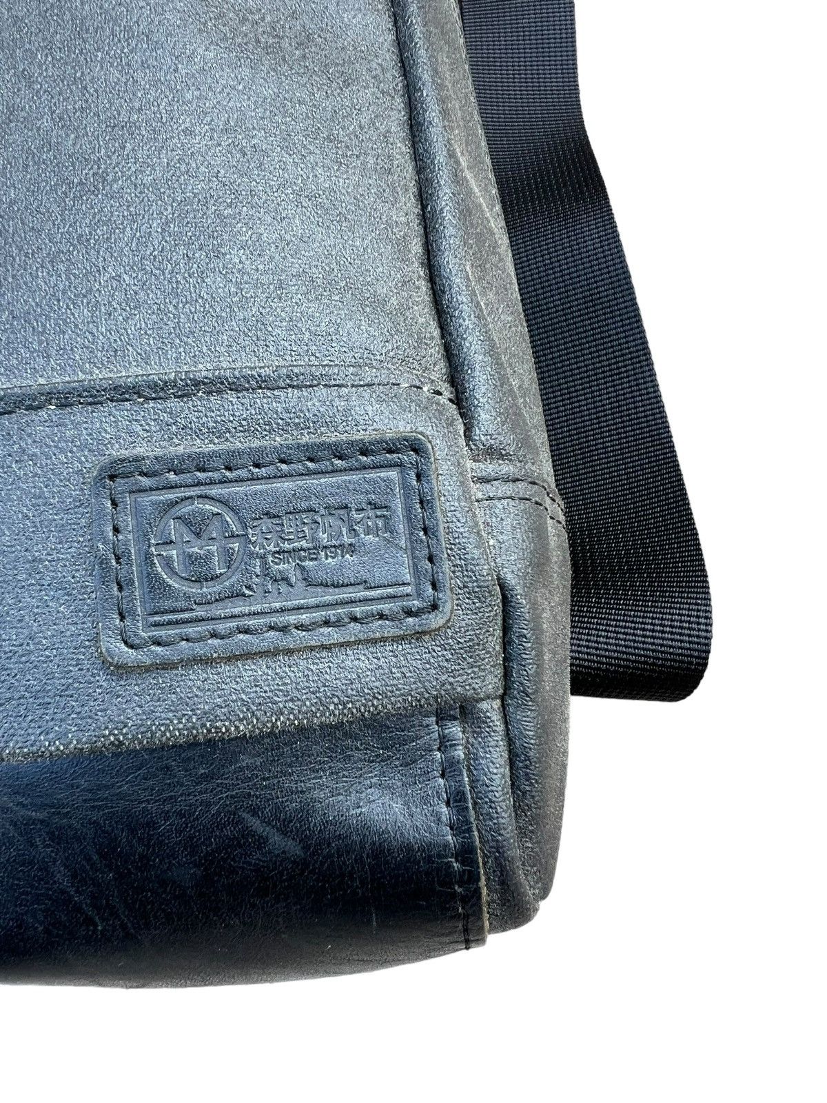 Japanese Brand × Leather Vintage SEAL Japan Waxed Canvas Leather Crossbody Bag Size ONE SIZE - 6 Thumbnail