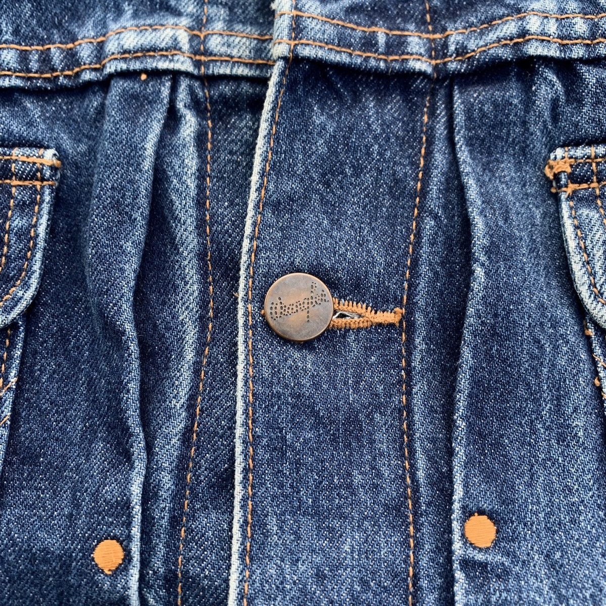 Wrangler Vintage Wrangler 111Mj Western Denim Jacket Selvedge Size US L / EU 52-54 / 3 - 4 Thumbnail