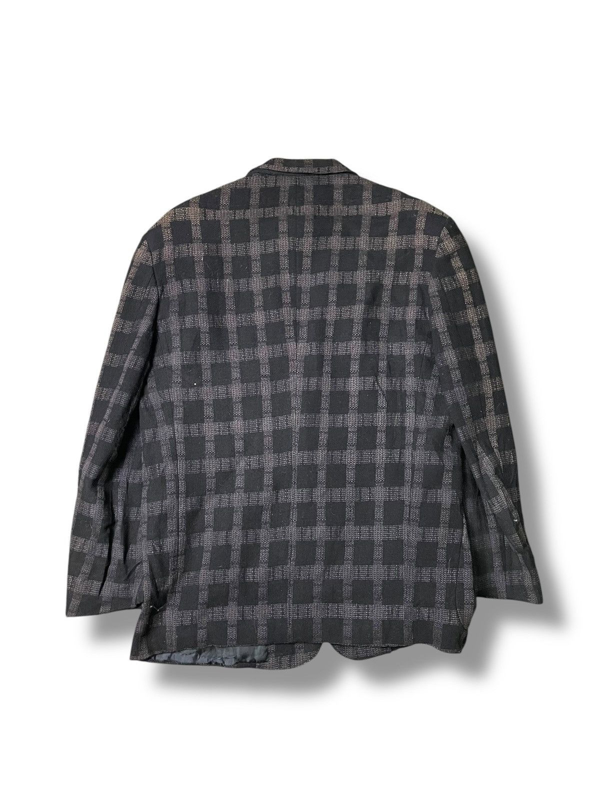 Japanese Brand × Vintage Shin Hosokawa Checkered Light Blazer (75) Size US S / EU 44-46 / 1 - 7 Thumbnail