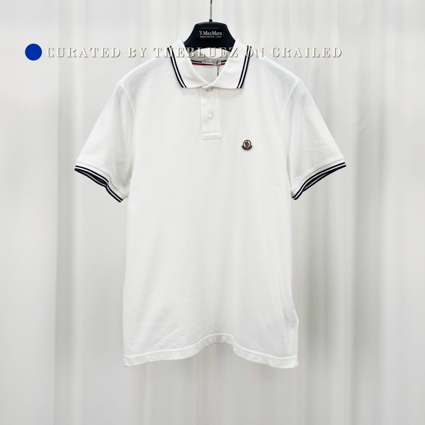 Moncler Moncler Embroidered Logo Polo Short Sleeve Size US S / EU 44-46 / 1 - 1 Thumbnail