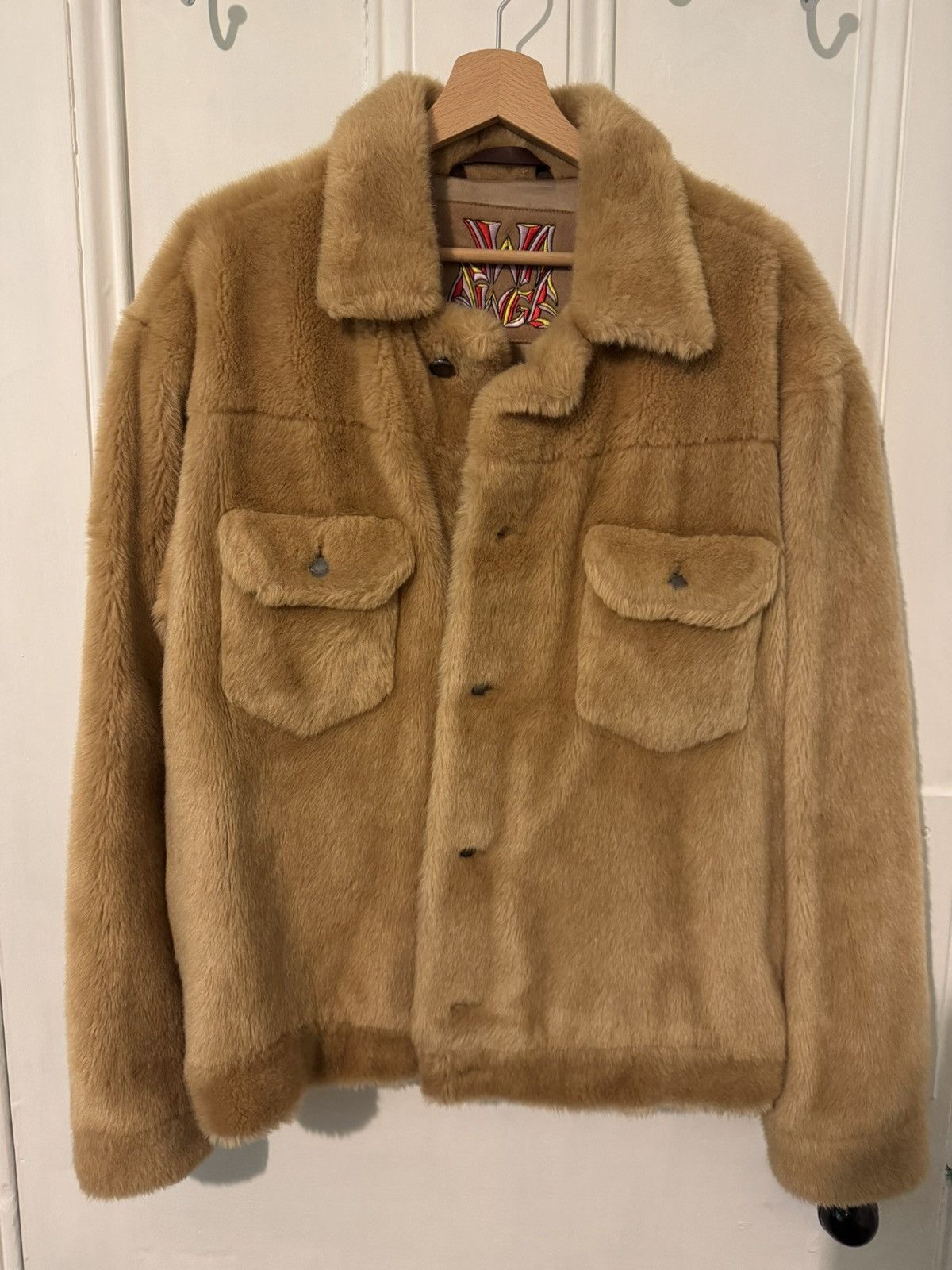 AWGE J.W. Anderson x AWGE Faux Teddy Fur Jacket Size US S / EU 44-46 / 1 - 1 Thumbnail