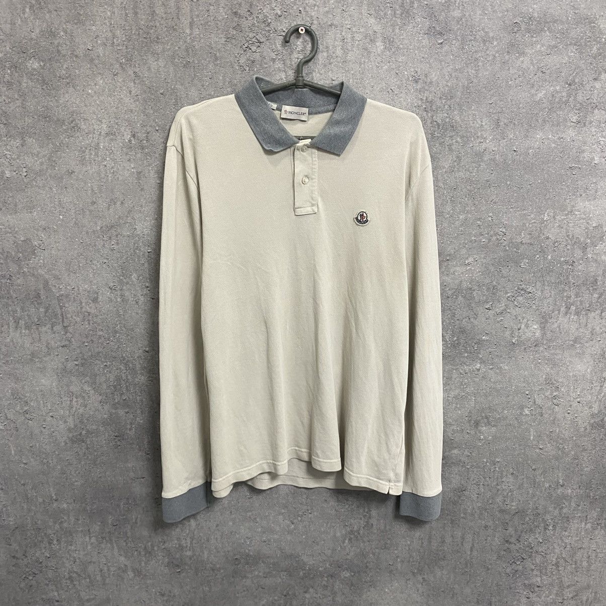 Moncler Moncler Polo Long Sleeve Size US XL / EU 56 / 4 - 1 Thumbnail