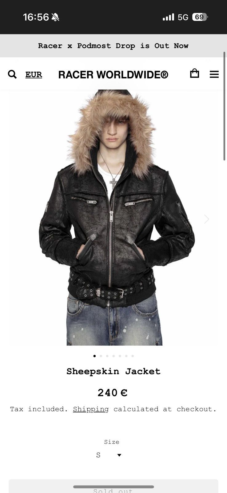 Racer Worldwide Sheepskin Jacket | Grailed