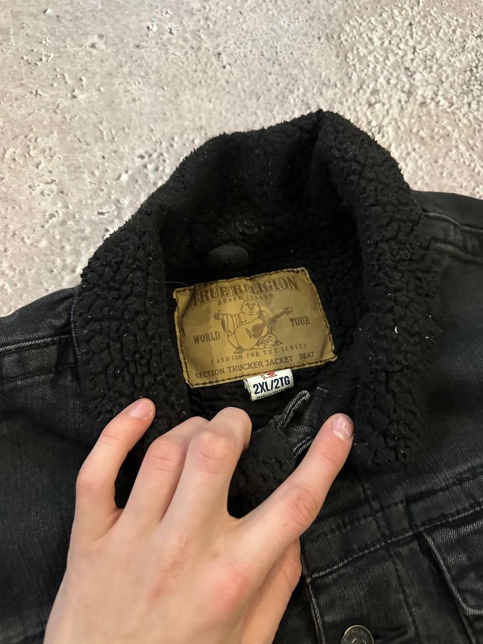 True Religion 2000s true religion contrast-stitch trucker denim jacket Size US M / EU 48-50 / 2 - 7 Thumbnail