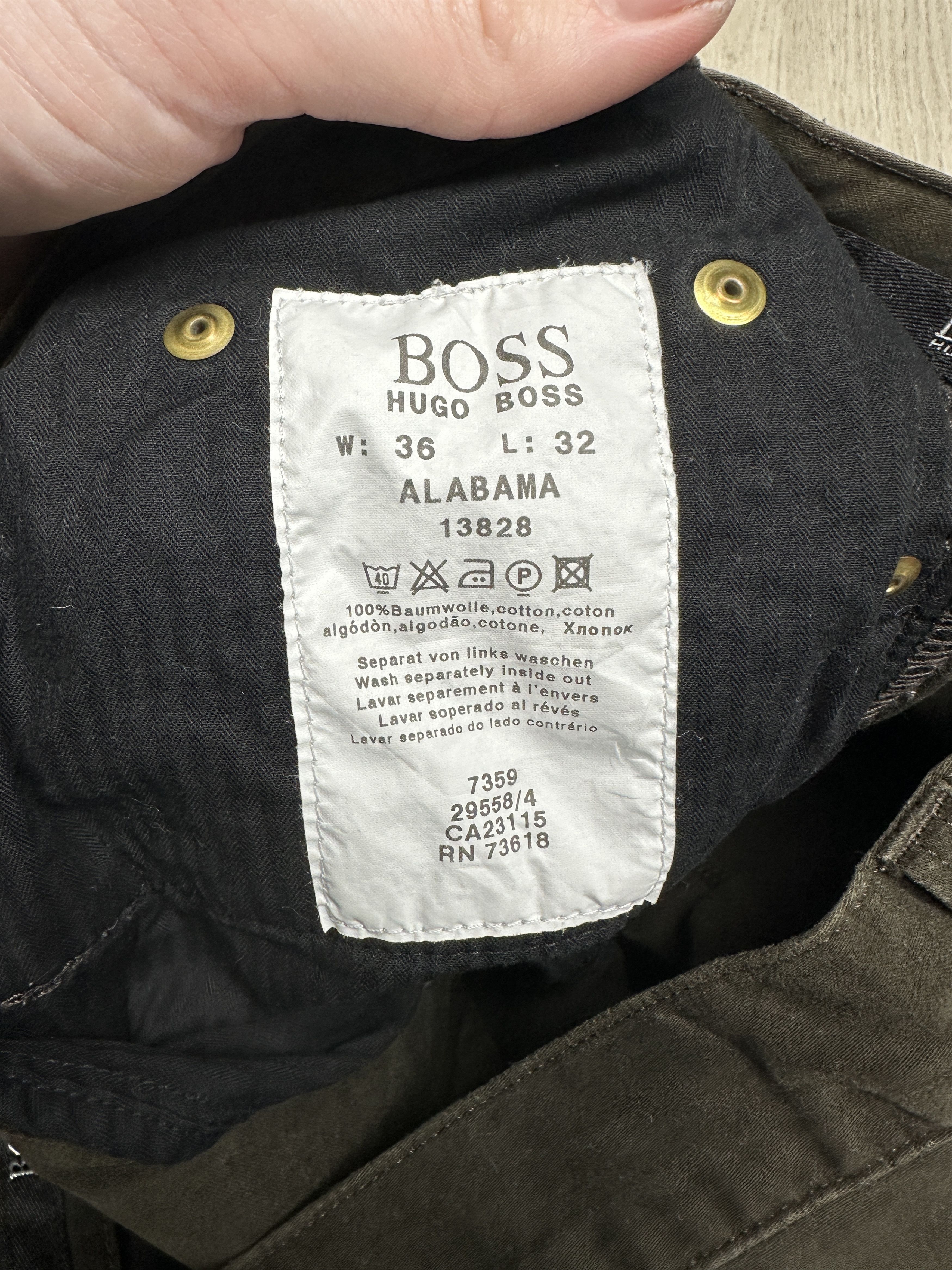 Hugo Boss × Vintage Hugo Boss Vintage Mens Classic Pants Size US 36 / EU 52 - 6 Thumbnail