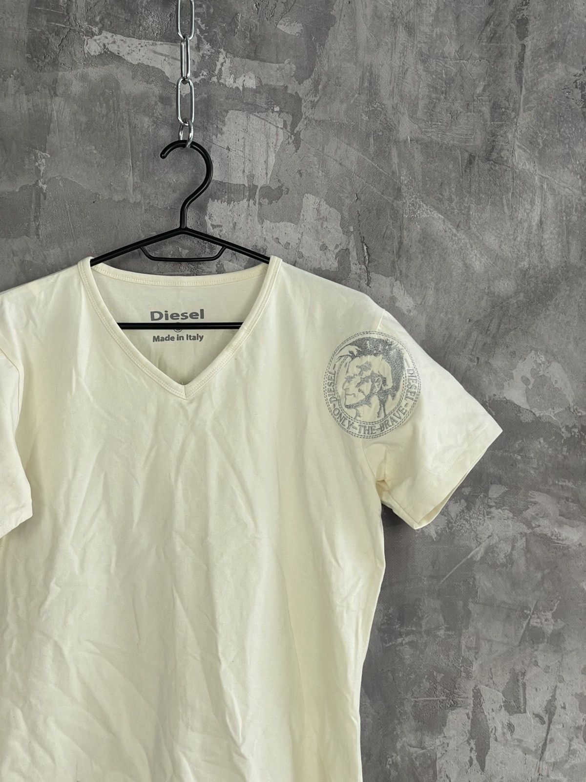 Diesel Vintage Diesel T-Shirt Big Logo Japanese Hype Rare Big Logo Size US L / EU 52-54 / 3 - 4 Thumbnail