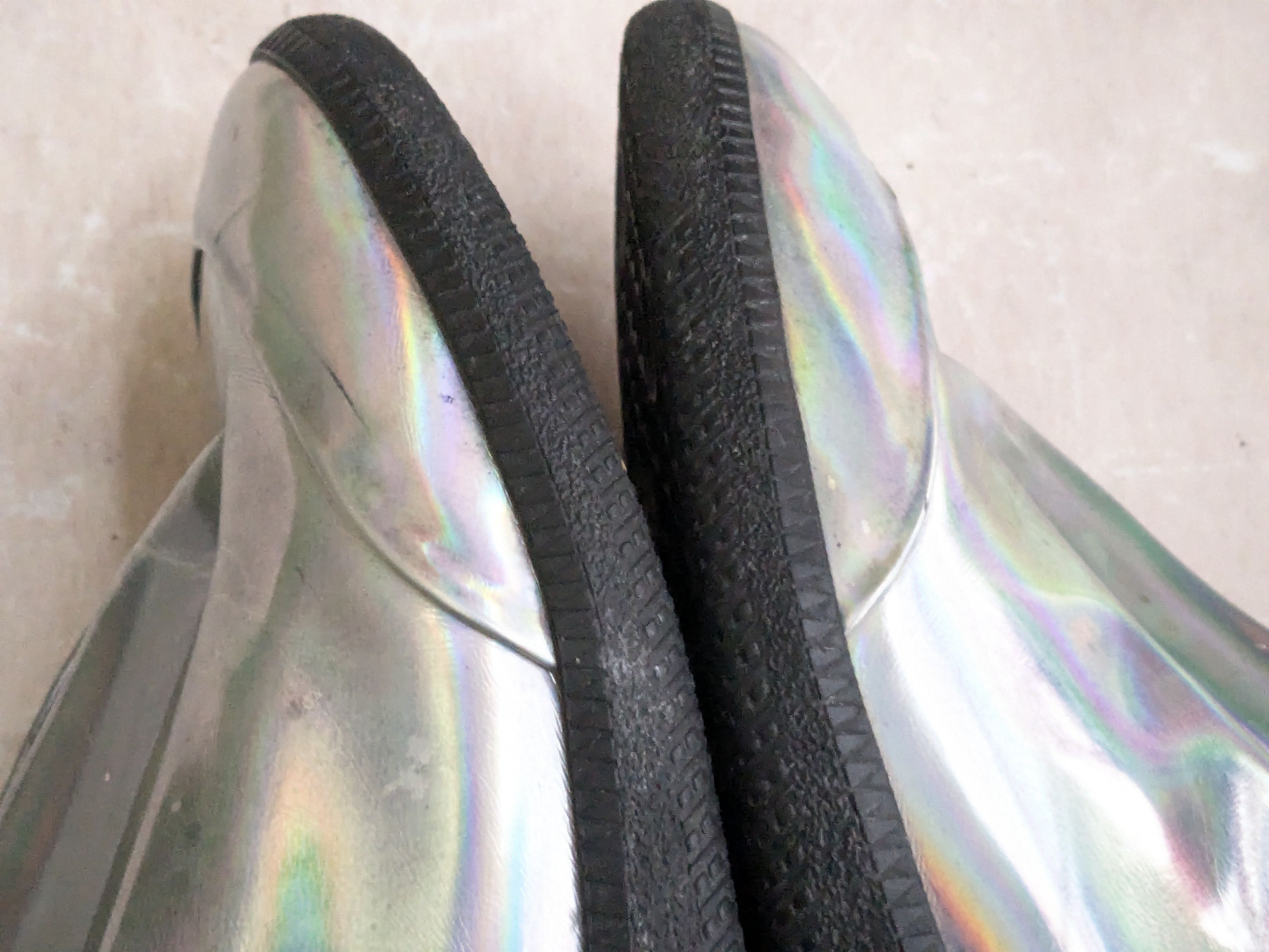 Maison Margiela Maison Martin Margiela Future “Iridescent” Silver 10.5 43.5 Size US 10.5 / EU 43-44 - 11 Thumbnail