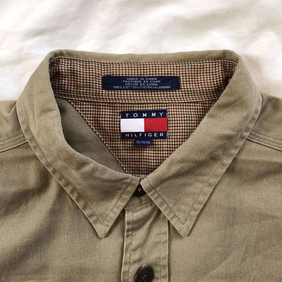 Tommy Hilfiger TOMMY HILFIGER Tactical Multipocket Button Shirt Size US XL / EU 56 / 4 - 8 Thumbnail
