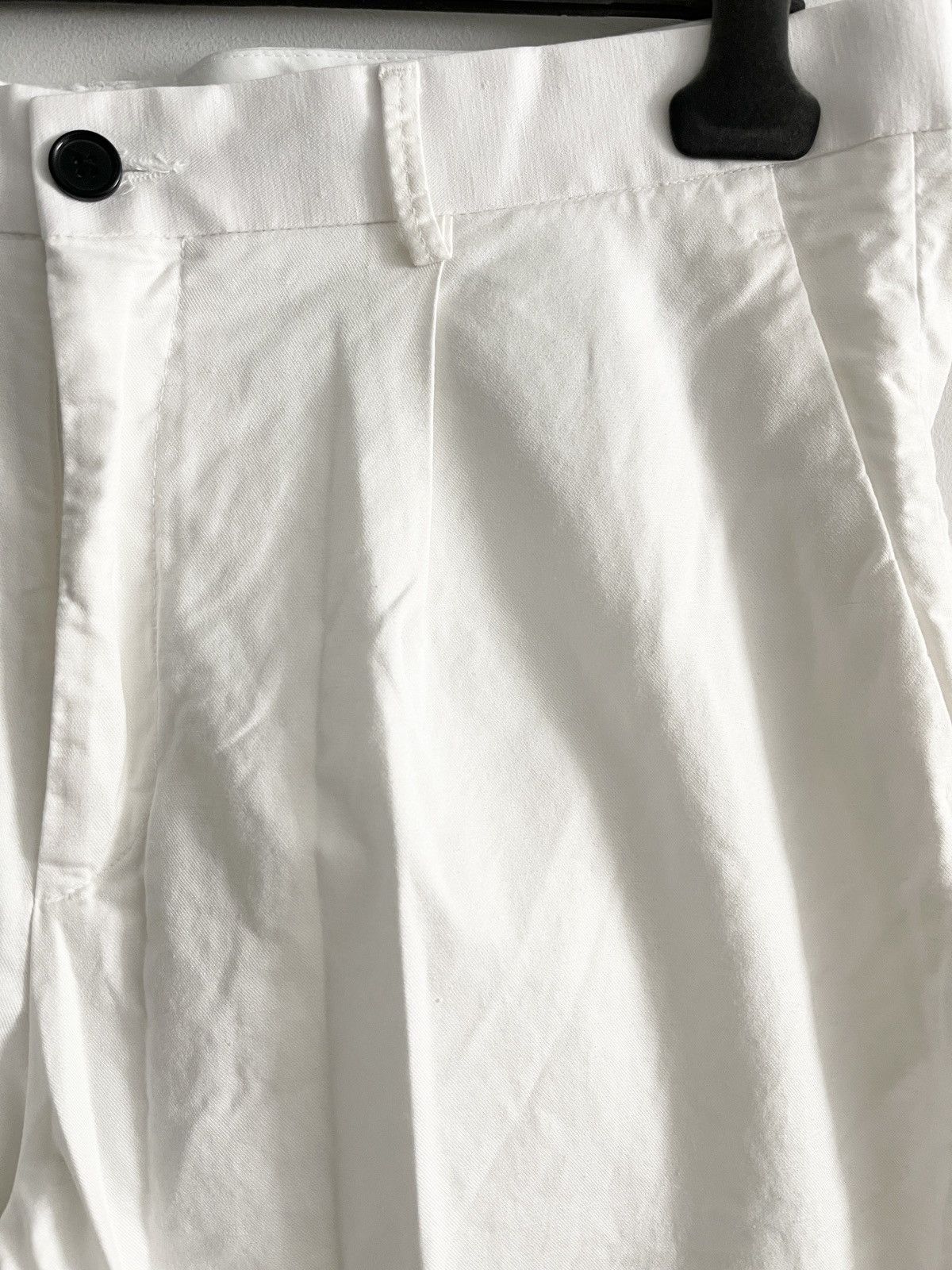 H&M STEAL! H&M White Chino Pants (Size 36) Size US 36 / EU 52 - 3 Thumbnail