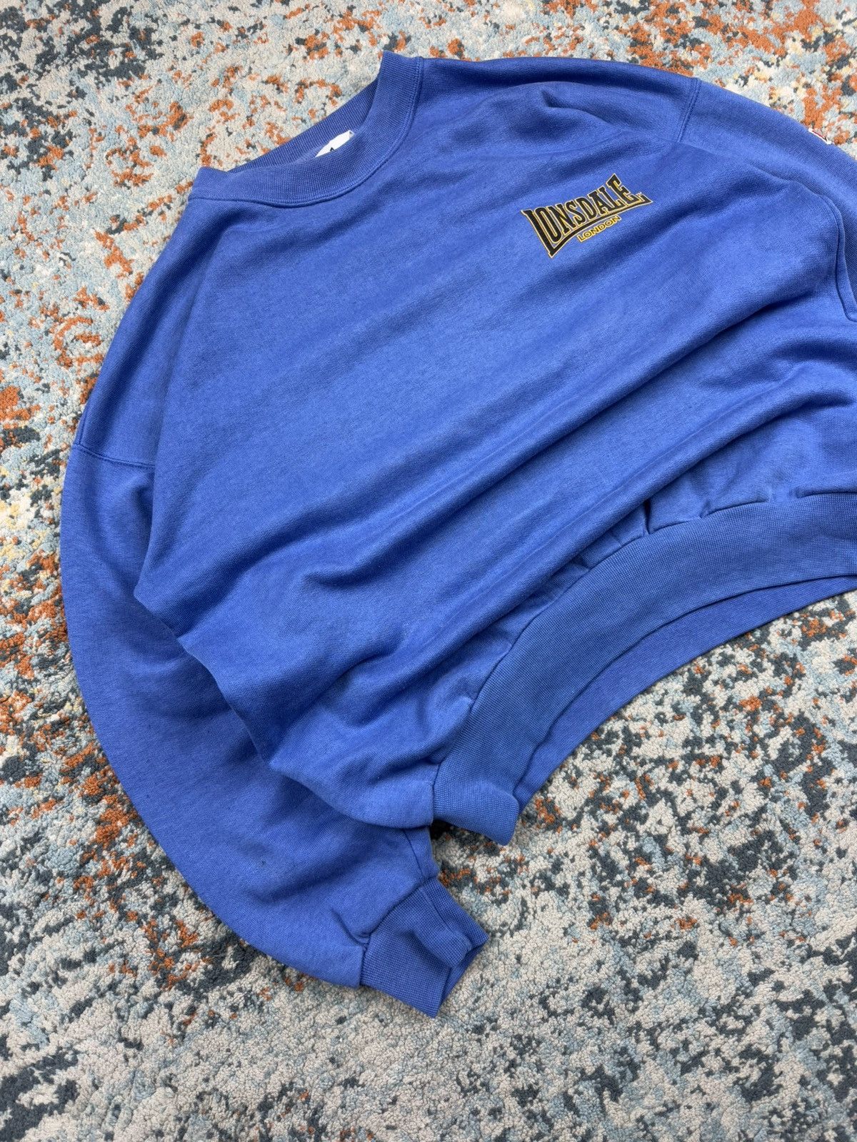Lonsdale × Vintage Vintage 90s Lonsdale super baggy boxy spellout sweatshirt Size US S / EU 44-46 / 1 - 4 Thumbnail