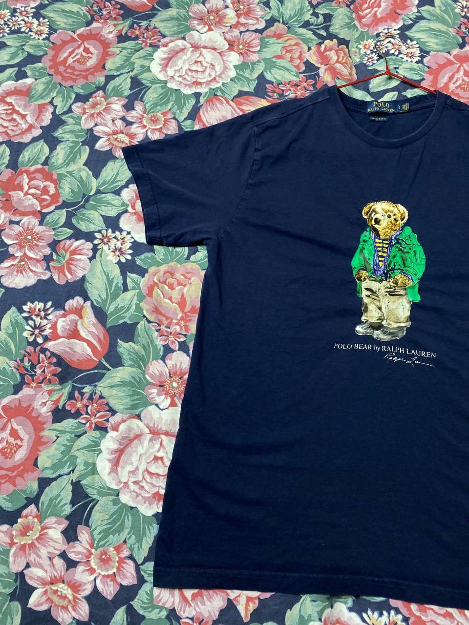 Polo Ralph Lauren × Vintage Vintage Polo Ralph Lauren Bear T-shirt Size US L / EU 52-54 / 3 - 17 Thumbnail