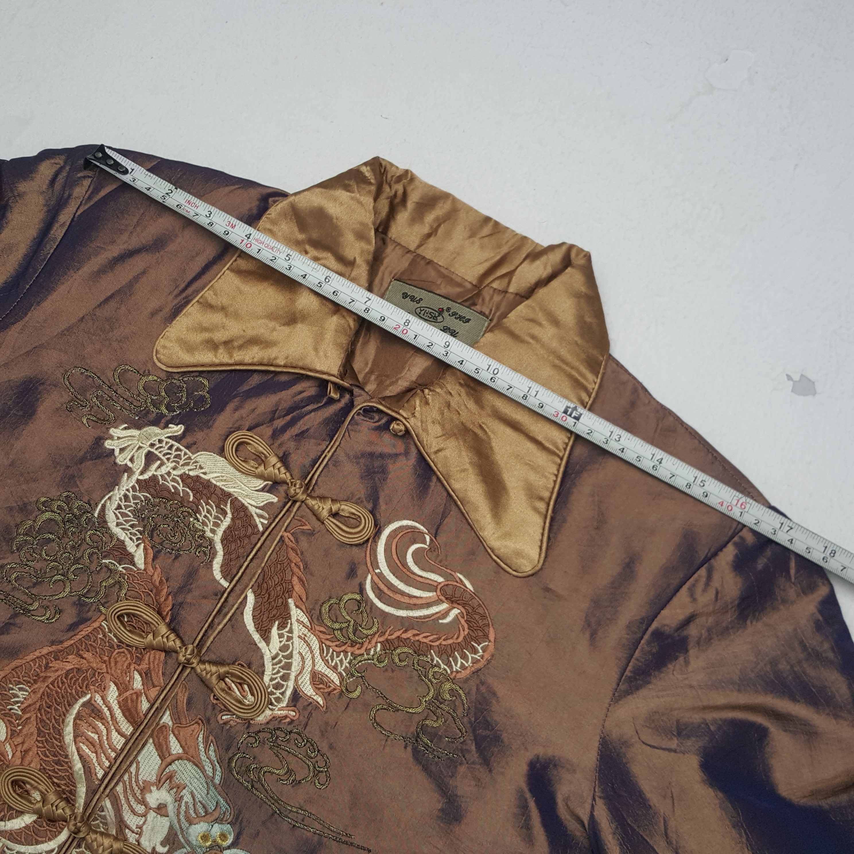 Japanese Brand × Vintage Vintage Sukajan Dragon Japanese Punk Style Jacket Size US S / EU 44-46 / 1 - 5 Thumbnail