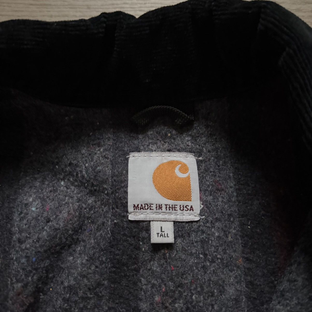 Carhartt vintage black carhartt detroit jacket Large j001 BLK Size US L / EU 52-54 / 3 - 7 Thumbnail