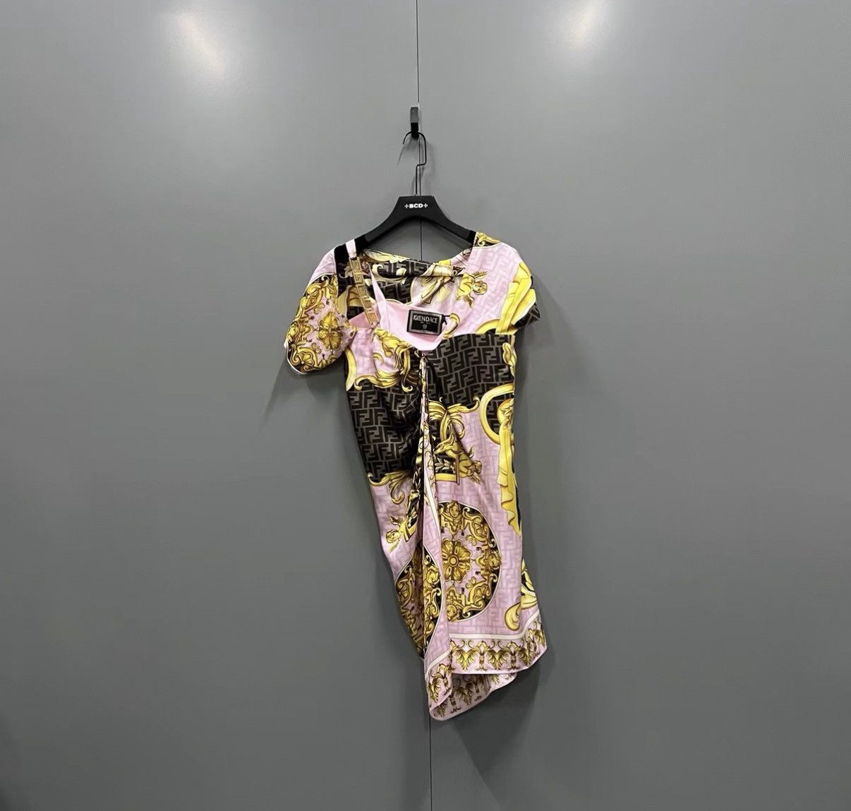 Fendi FENDI x Versace color-block FF all-over printed dress J41 Size XS / US 0-2 / IT 36-38 - 1 Thumbnail