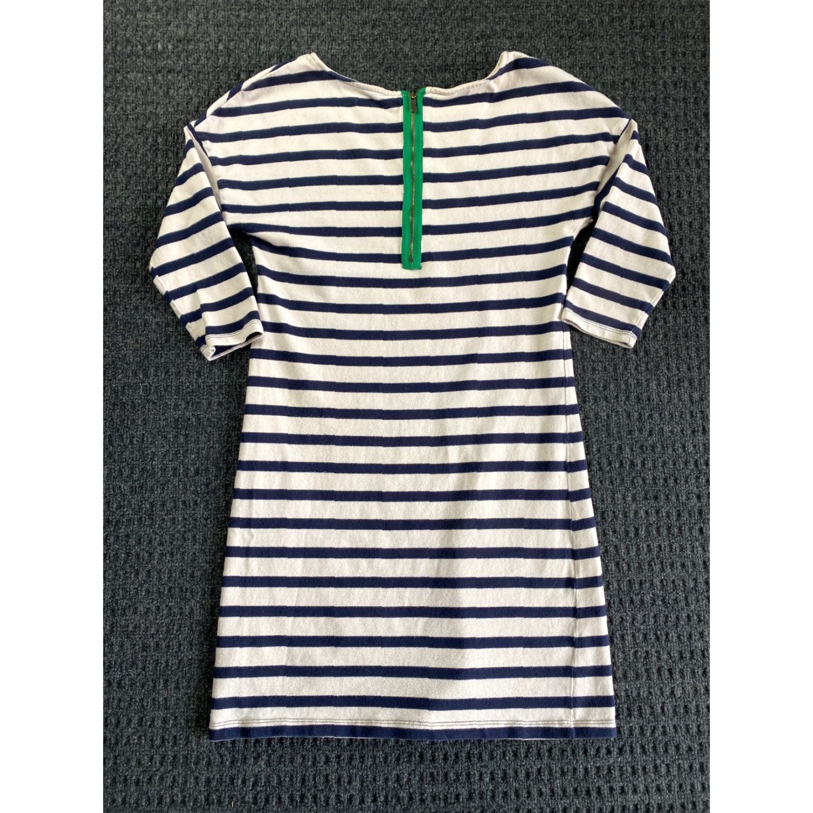 Tommy Hilfiger Tommy Hilfigier Dress Women’s 3/4 Sleeve Striped Blue White Round Neck S Size S / US 4 / IT 40 - 4 Thumbnail