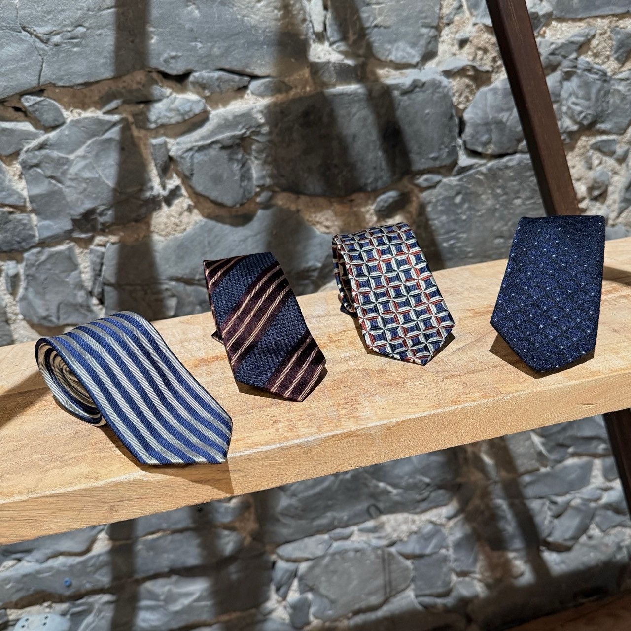 Dries Van Noten Set of 4 Dries Van Noten Silk Slim Ties Size ONE SIZE - 2 Thumbnail