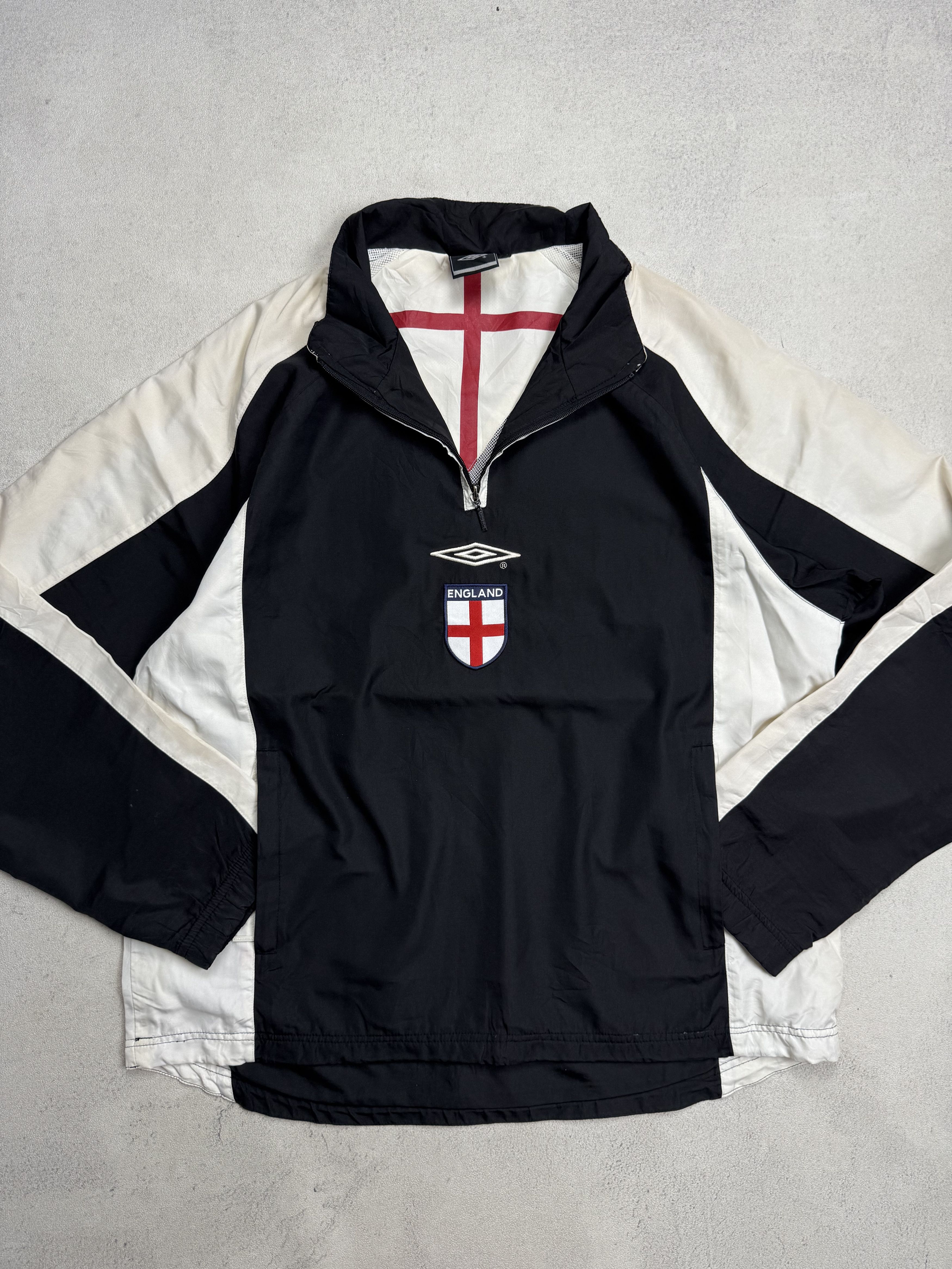 Umbro Vintage Umbro England Windbreaker Jacket Size US XL / EU 56 / 4 - 5 Thumbnail