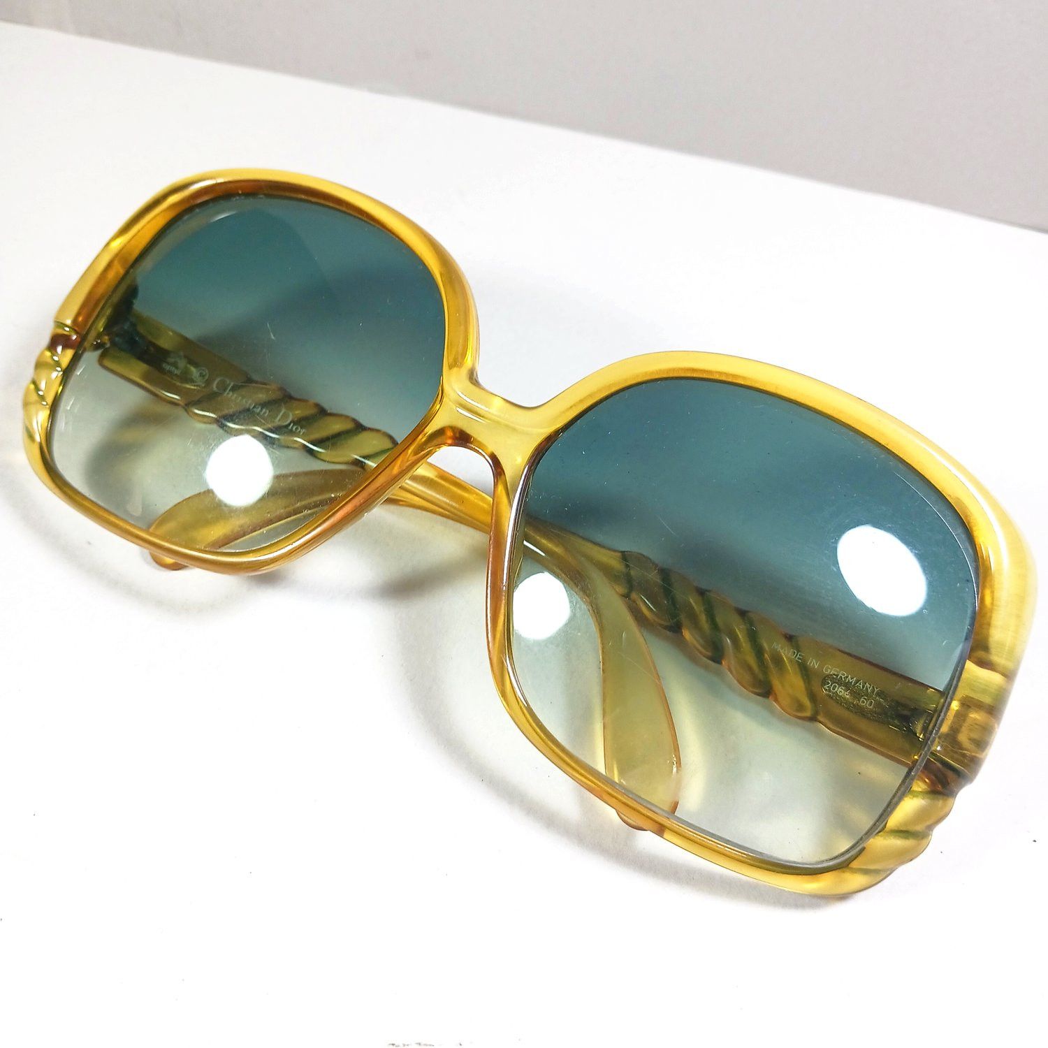 Dior Christian Dior 2064 Sunglasses Made in Germany Frames Only Size ONE SIZE - 4 Thumbnail