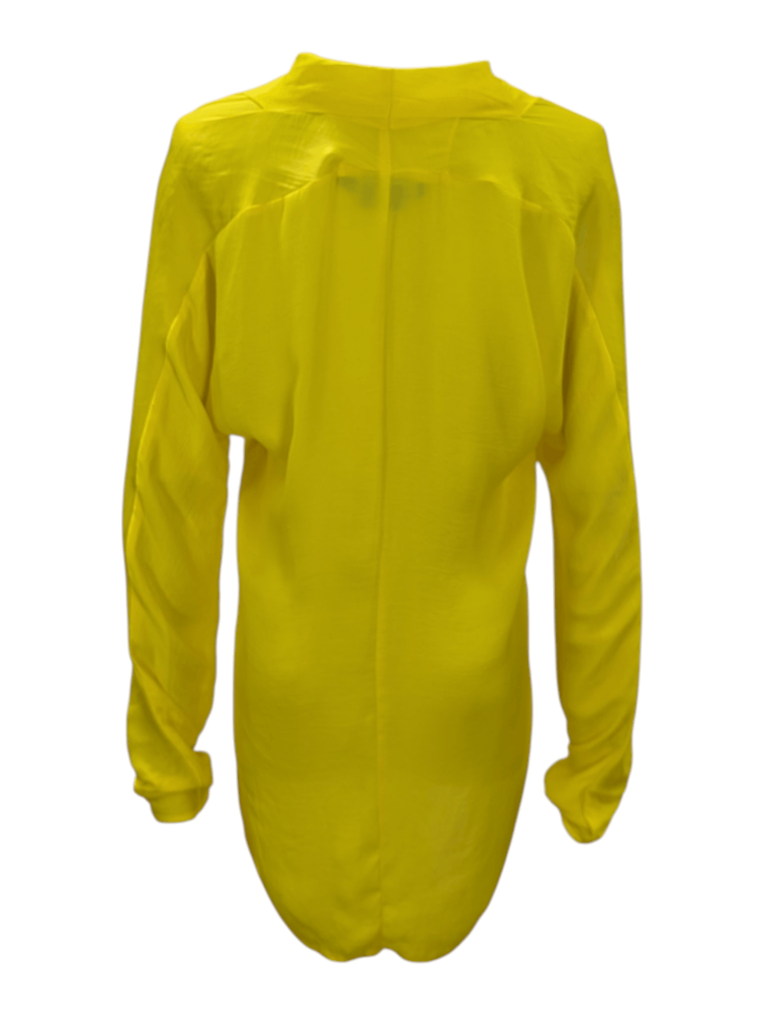 Ralph Lauren Ralph Lauren Yellow Long Sleeved V-Neck Top Size XS / US 0-2 / IT 36-38 - 2 Thumbnail