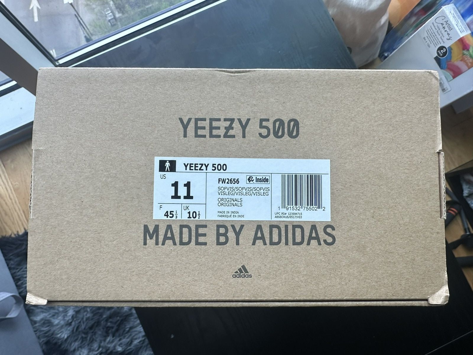 Adidas Adidas x Yeezy 500 Soft Vision Size US 11 / EU 44 - 7 Thumbnail