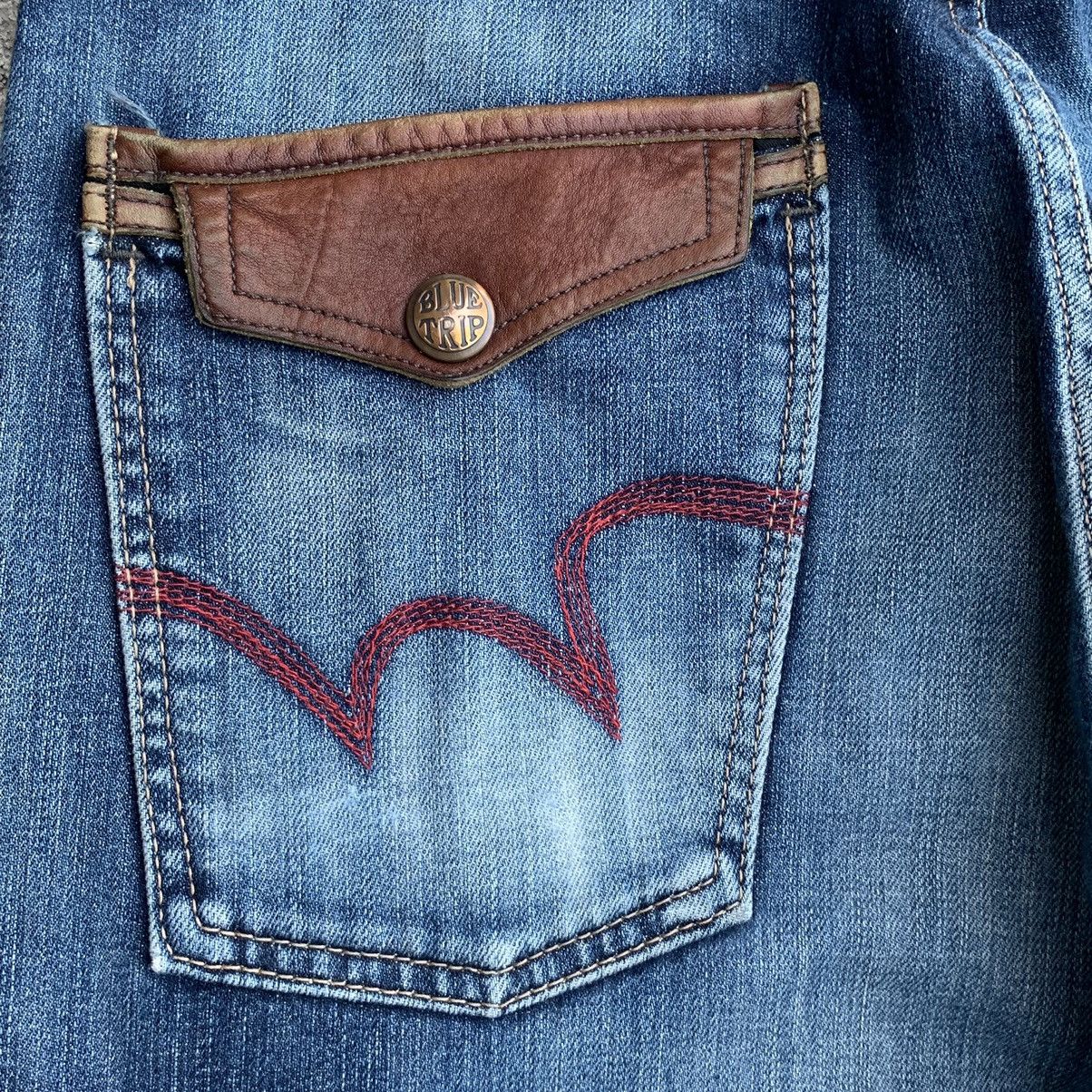 Edwin Vintage Edwin Tokyo Japan Blue Trip Denim Jeans W32 Size US 32 / EU 48 - 12 Thumbnail