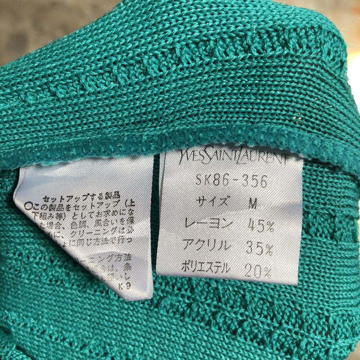 Yves Saint Laurent Vintage Yves Saint Laurent Knitwear & Sweater Size M / US 6-8 / IT 42-44 - 7 Thumbnail
