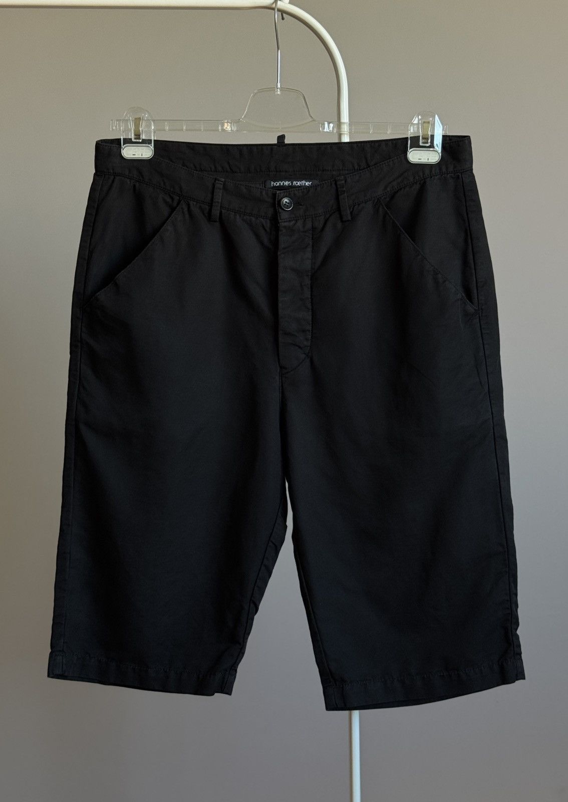 hannes roether Hannes Roether Linen Cotton Summer Shorts Size L Size US 33 - 1 Thumbnail