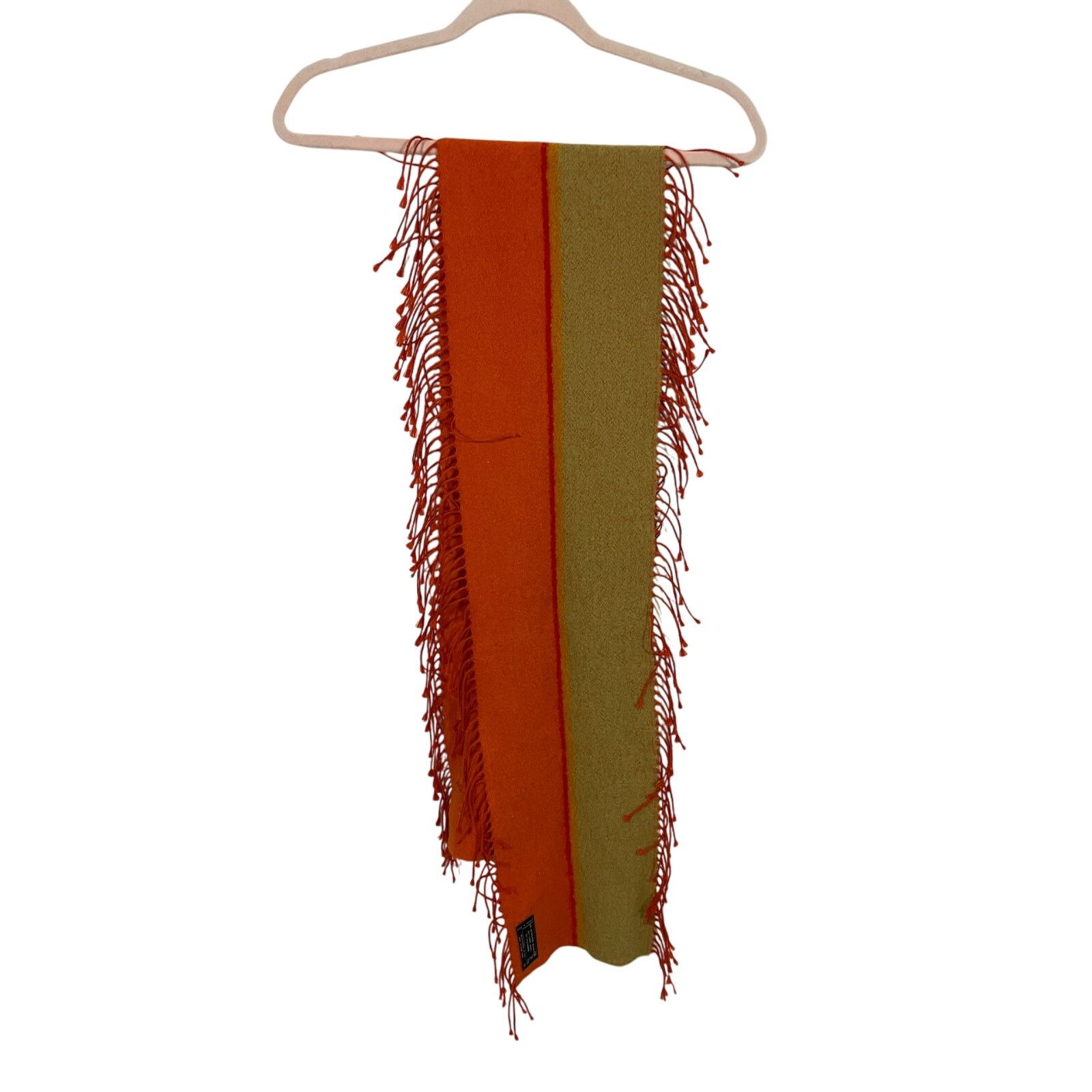 Other Scarf Wool Blend Ms. Frizzle Quirky Retro Fringe Western Size ONE SIZE - 1 Thumbnail