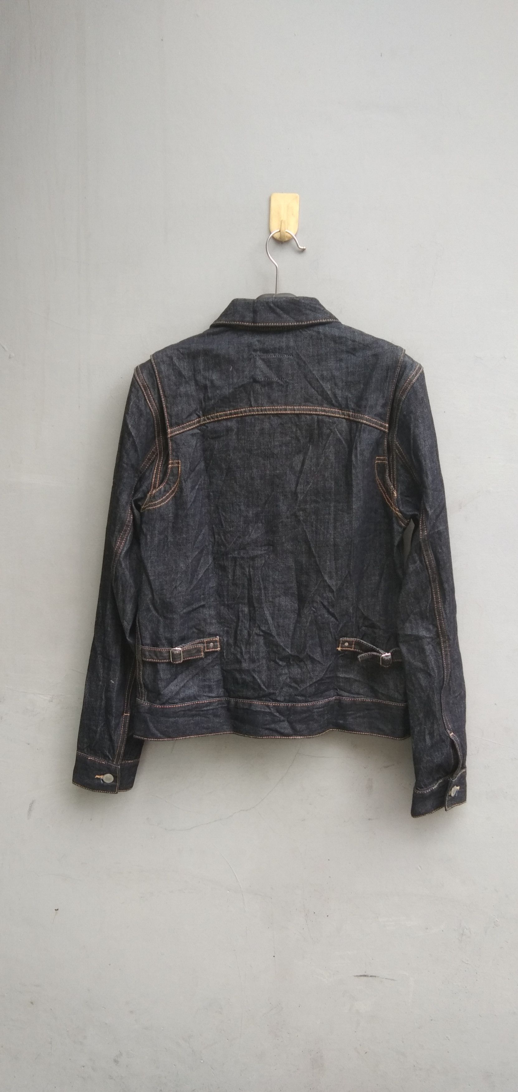 Sandro Sandro A2 blu denim jacket Size S / US 4 / IT 40 - 9 Thumbnail
