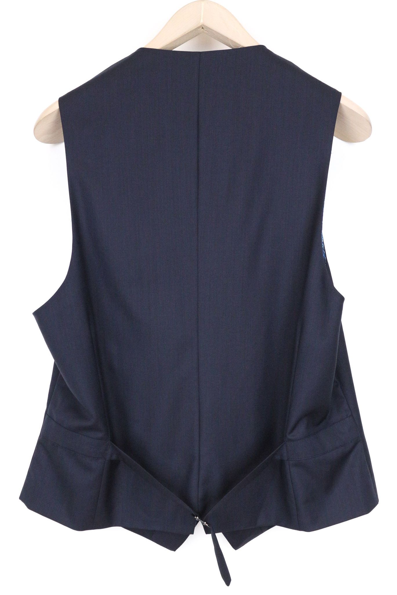 Suitsupply FERRARA UK40R Dark Blue Wool 2 Piece Suit 75378 Size 40R - 6 Thumbnail
