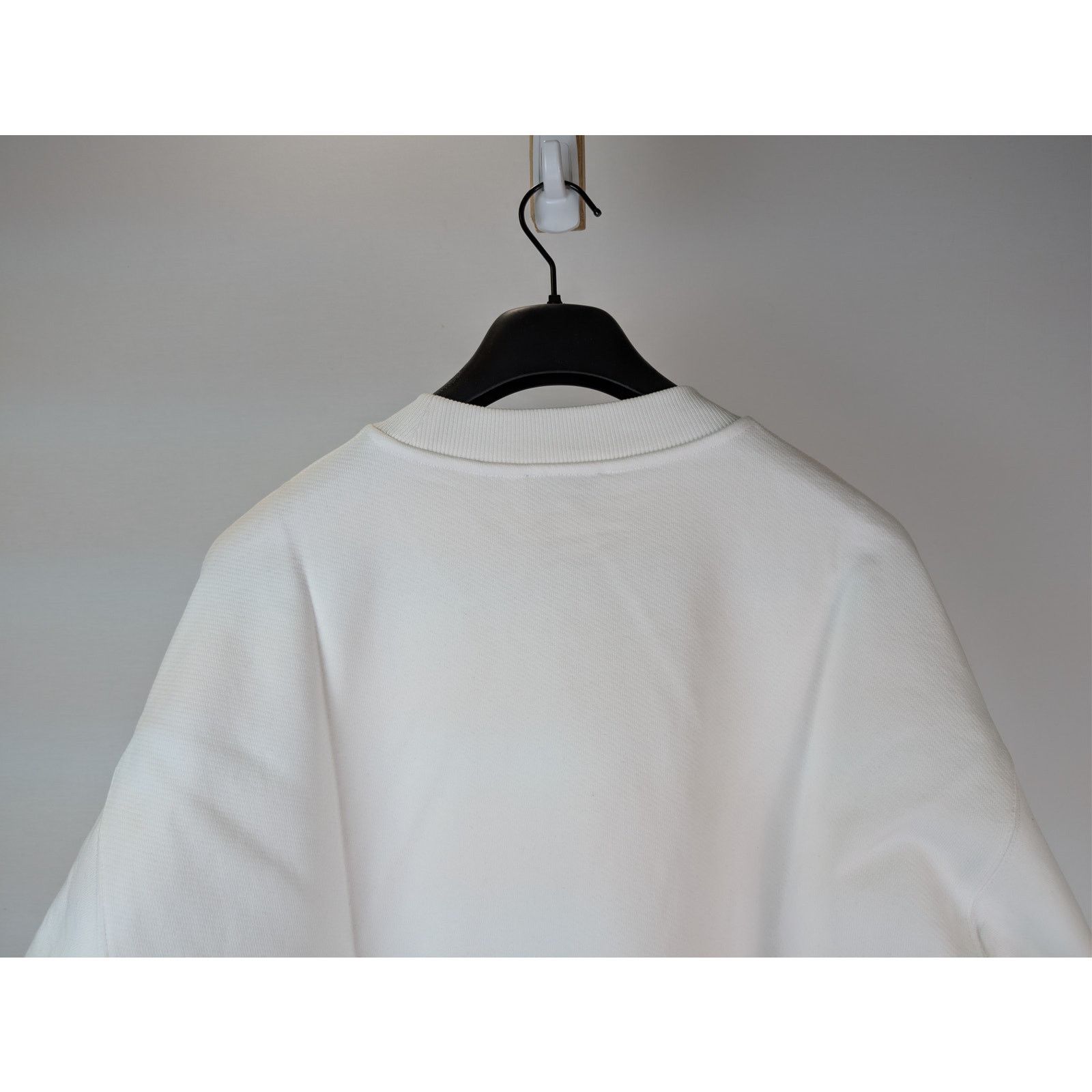 Off-White o1rshd1 Diag Skate Crewneck Sweatshirt in White / Black Size US XL / EU 56 / 4 - 11 Thumbnail