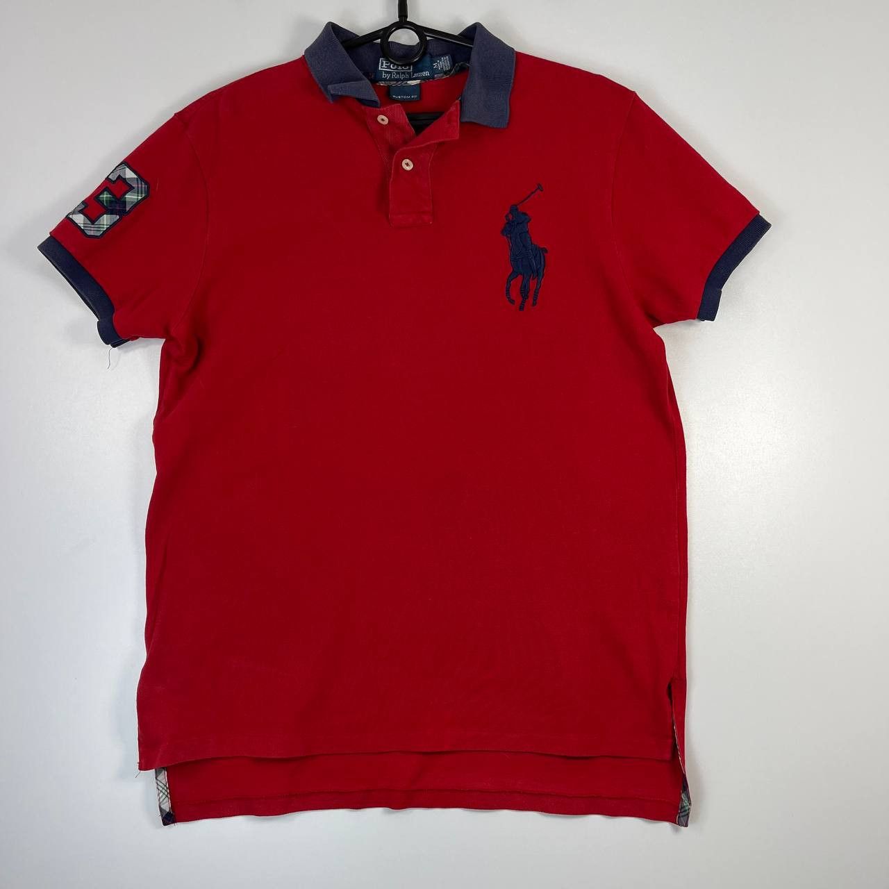Polo Ralph Lauren Polo Ralph Lauren Red Big Pony Polo Shirt Short Size M Size US M / EU 48-50 / 2 - 1 Thumbnail