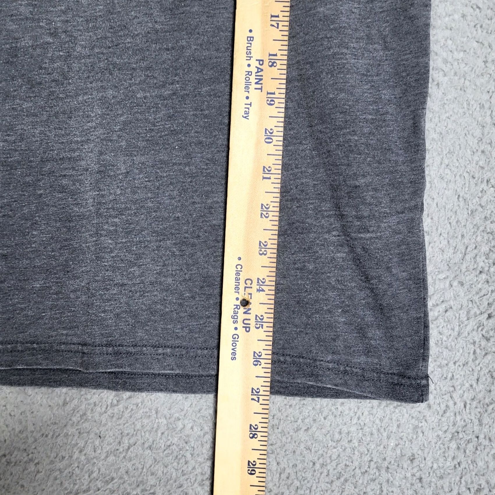 Lucky Brand Lucky Brand Gray Tee Short Sleeve Cotton Polyester Crew Neck Size S Mens Window Pink Floyd Logo Casual Short Sleeve Shirt Size US 29 - 2 Thumbnail