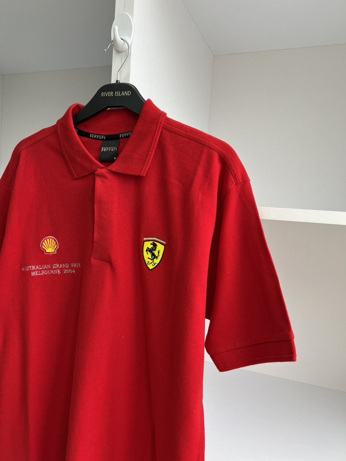 Ferrari × Vintage Vintage Ferrari 2004 Australian Grand Prix Melbourne polo Size US M / EU 48-50 / 2 - 5 Thumbnail