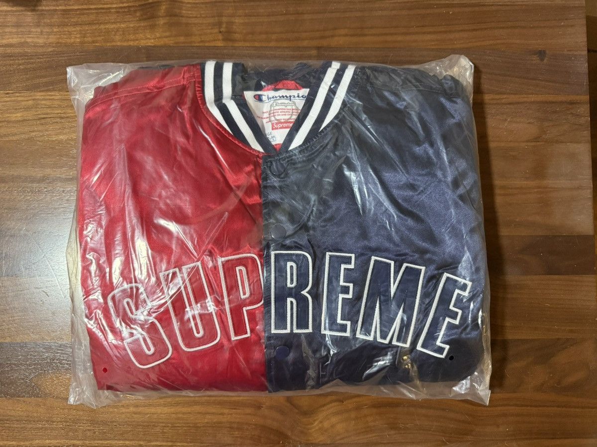 Supreme®/Champion Satin Varsity Jacket SS26 Multi Size XL