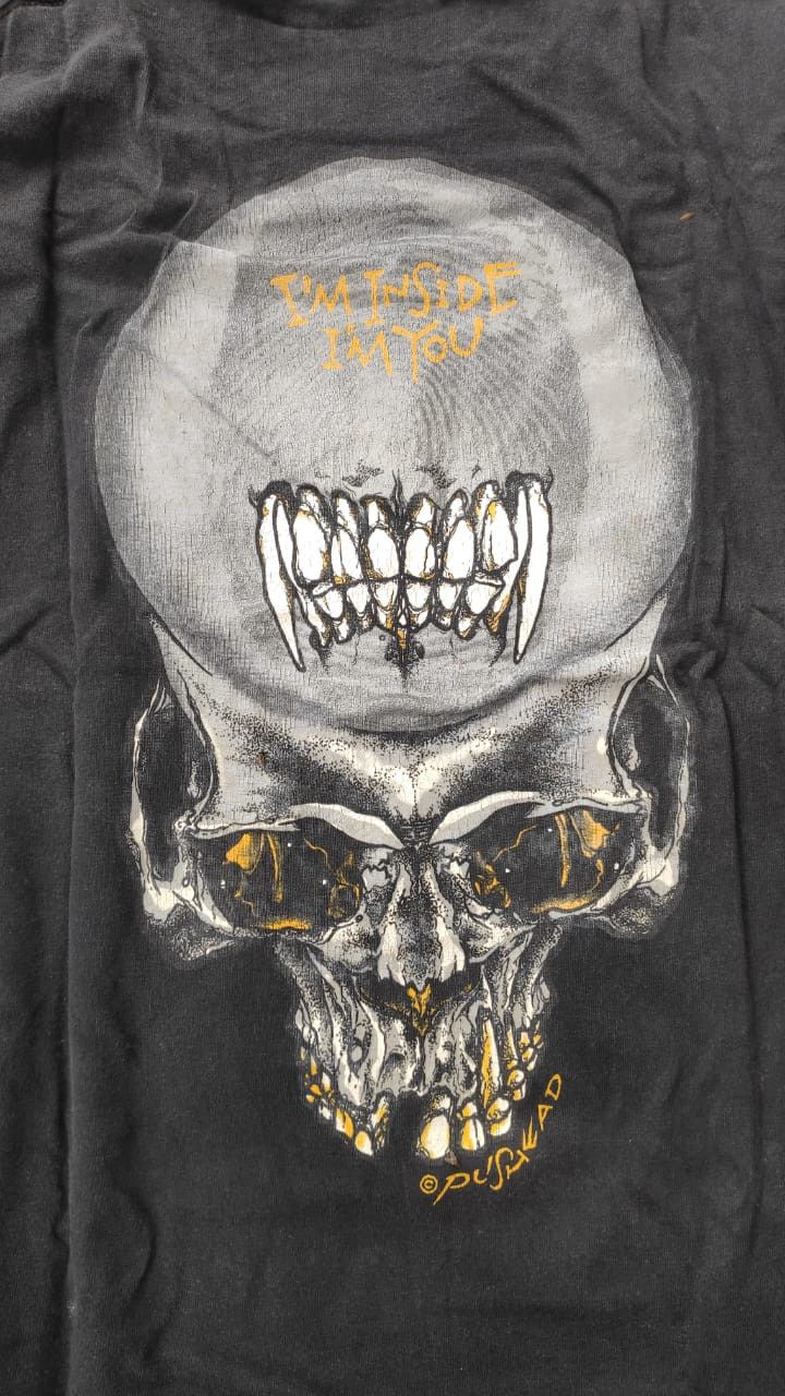 Band Tees VINTAGE METALLICA PUSHEAD TEE Size US XL / EU 56 / 4 - 5 Thumbnail