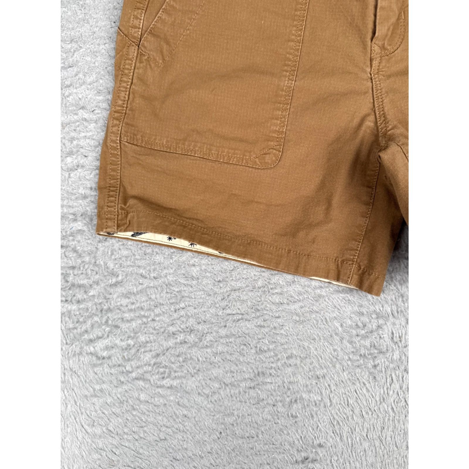 The North Face VINTAGE The North Face Shorts Womens 2 Brown Utility Stretch Hiking Outdoor Casual Size 26" / US 2 / IT 38 - 4 Thumbnail