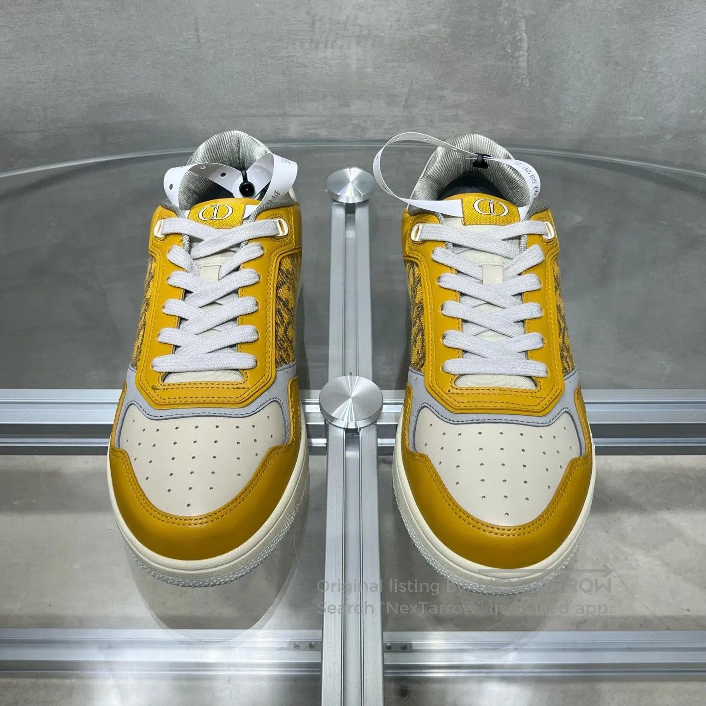 Dior Dior B27 White-yellow shoes Size US 9 / EU 42 - 2 Thumbnail