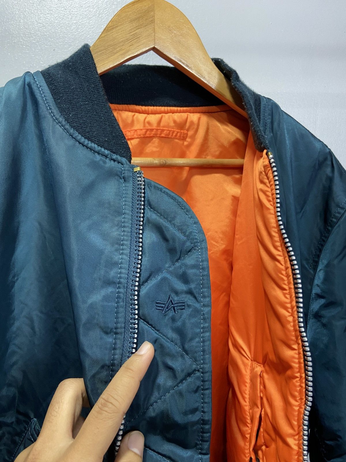 Alpha Industries Alpha Industries MA 1 bomber jacket Size US L / EU 52-54 / 3 - 5 Thumbnail