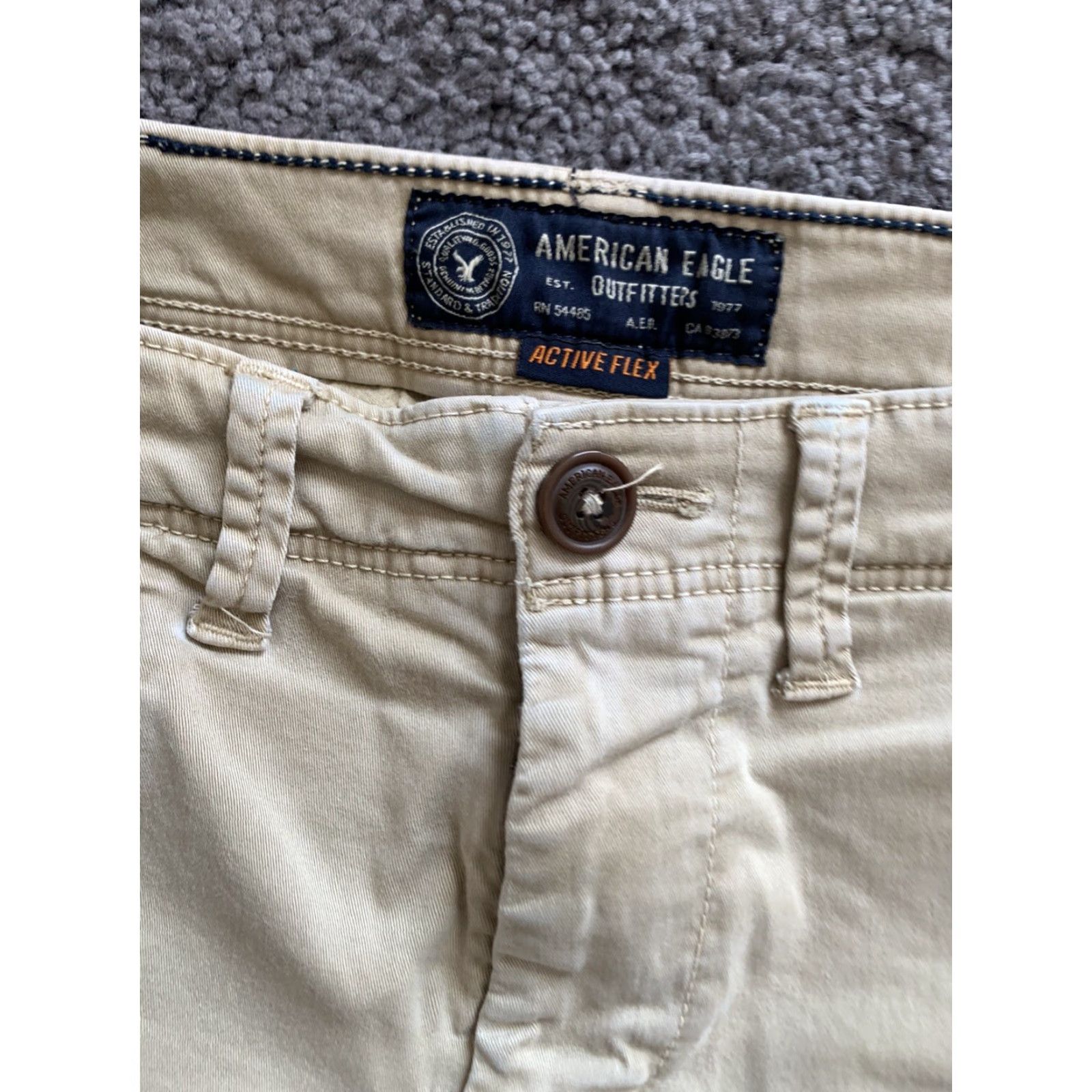 American Eagle Outfitters American Eagle Shorts Mens 28 Active Flex Classic Chino Inseam 11” Size US 28 / EU 44 - 4 Thumbnail