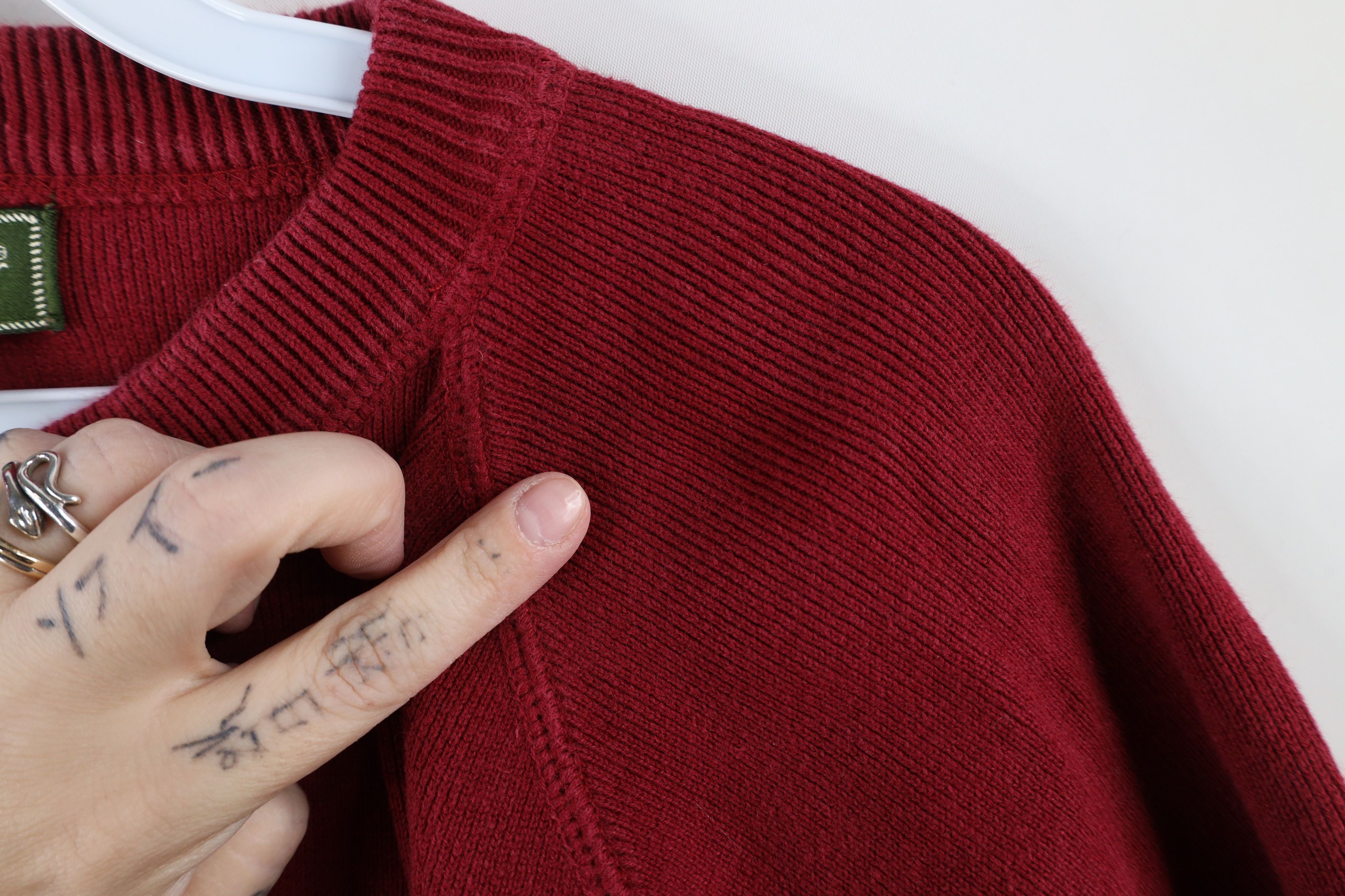 Eddie Bauer Vintage 90s Eddie Bauer Ribbed Knit Pocket Sweater Japan Size US S / EU 44-46 / 1 - 7 Thumbnail