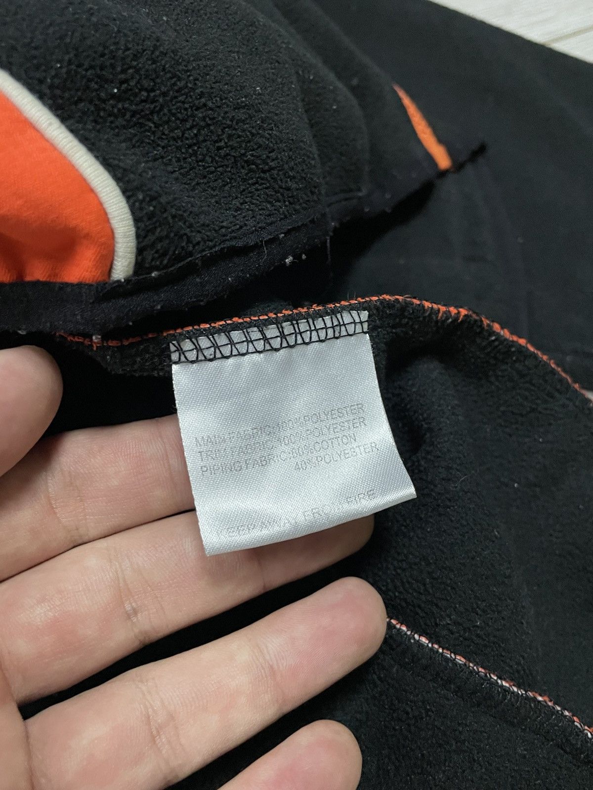 Japanese Brand × Vintage Kawasaki kMr vintage fleece zip jacket Size US L / EU 52-54 / 3 - 7 Thumbnail