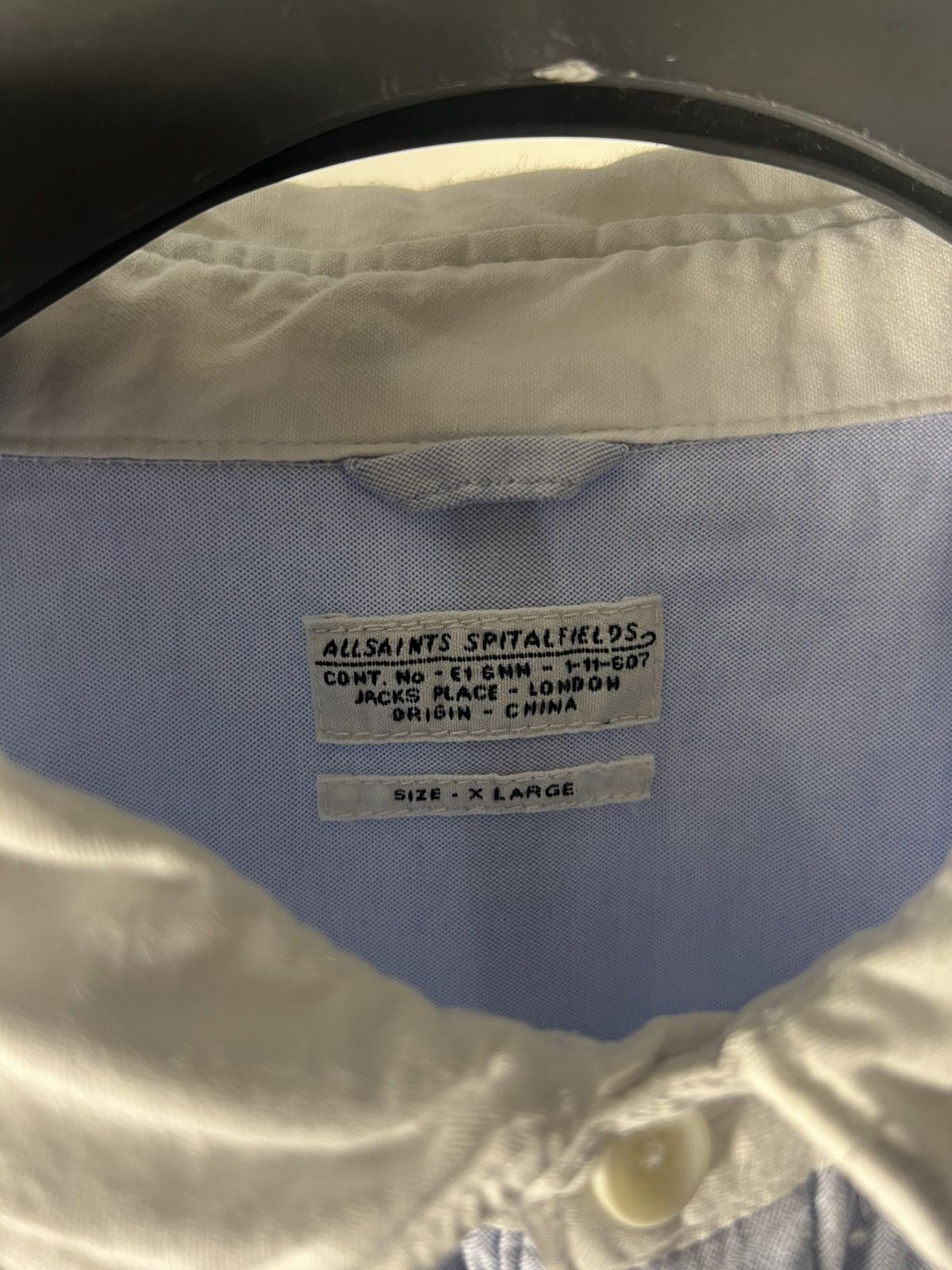 Allsaints × Vintage VERY RARE ALLSAINTS DESIGNER LONG SLEEVE SHIRT JAPAN STYLE Size US XL / EU 56 / 4 - 4 Thumbnail