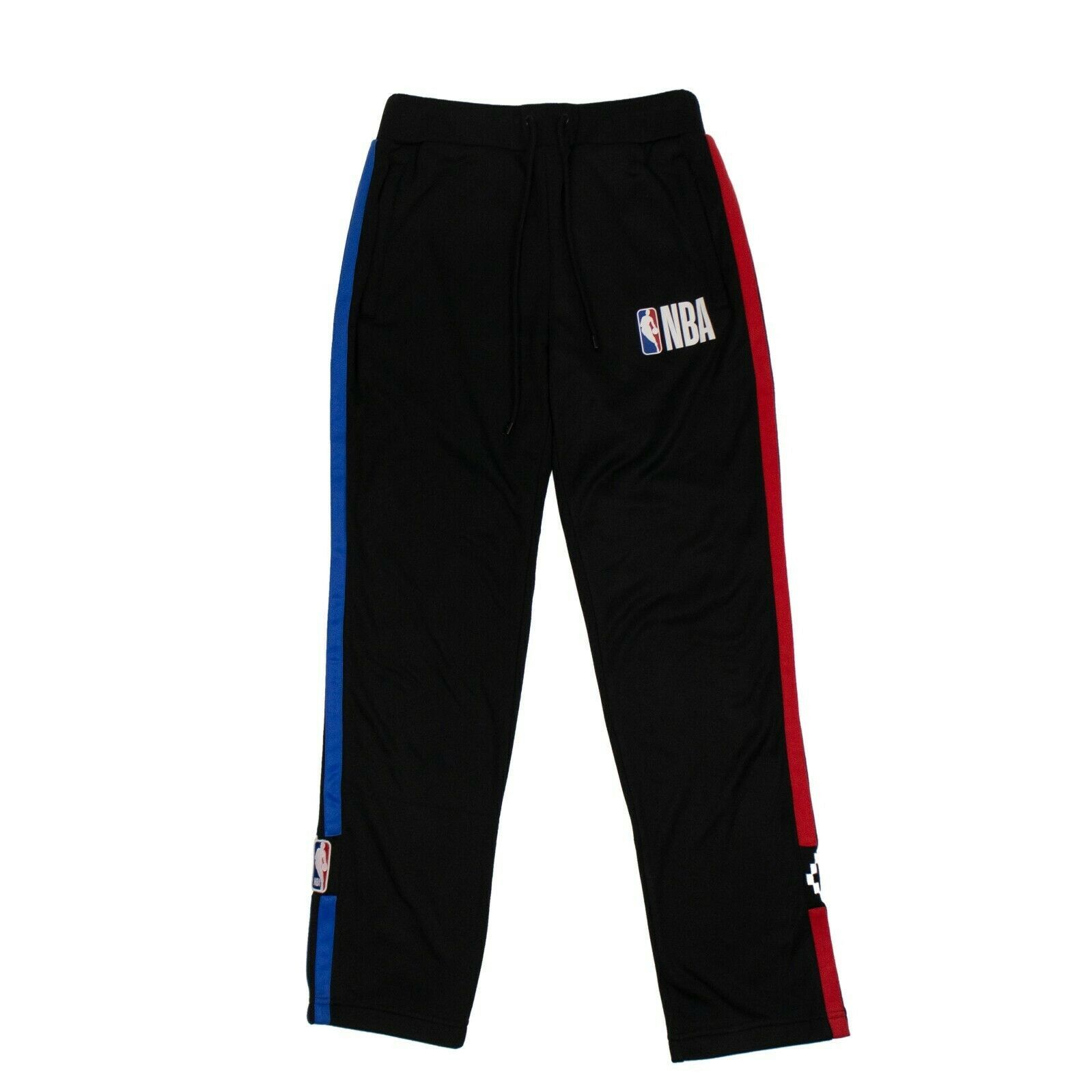 image of Marcelo Burlon x NBA NWT X Nba Black Polyester Side Stripe Sweatpants Size S $670, Men's