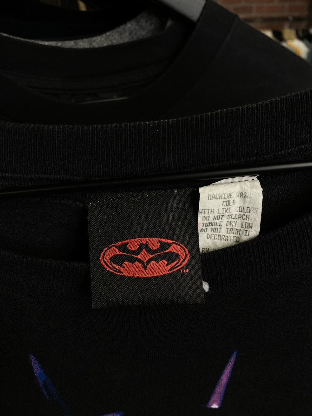 Vintage 90’s Vintage Batman & Robin Movie Promo Tee Shirt XLarge Size US XL / EU 56 / 4 - 4 Thumbnail