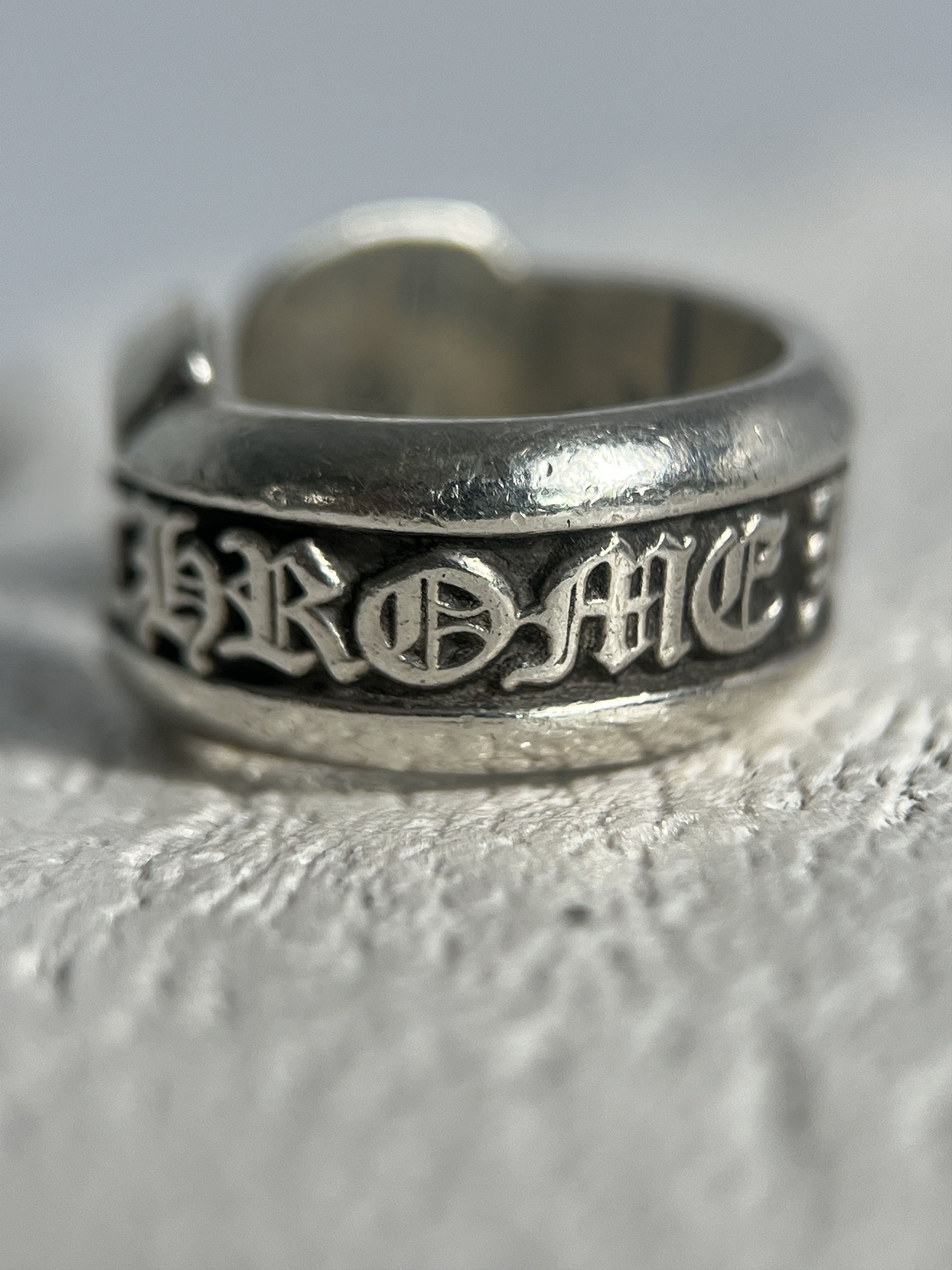 Chrome Hearts Chrome Hearts Scroll Band Ring .925 Silver Size US4 / MM47 Size ONE SIZE - 8 Thumbnail