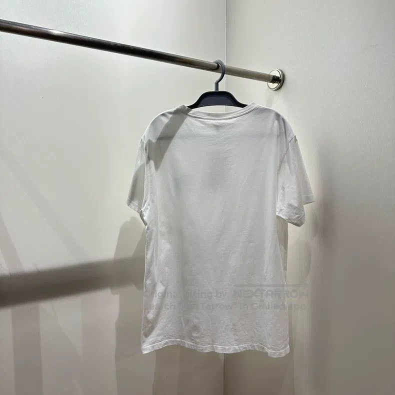 Loewe Loewe Logo Embroidered Short Sleeve T-Shirt Size L / US 10 / IT 46 - 2 Thumbnail