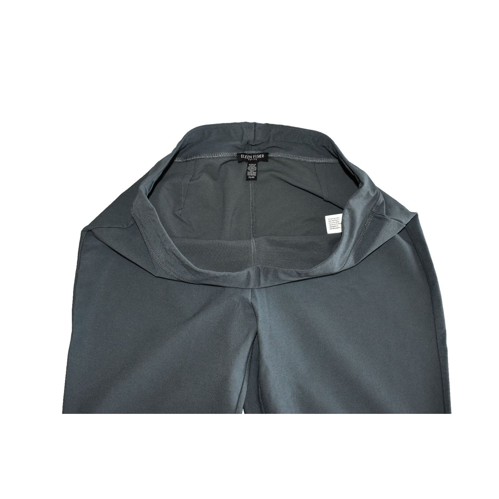 Eileen Fisher NEW EILEEN FISHER Blue Stretch Viscose Petite Pants Size PS Size 28" / US 6 / IT 42 - 3 Thumbnail