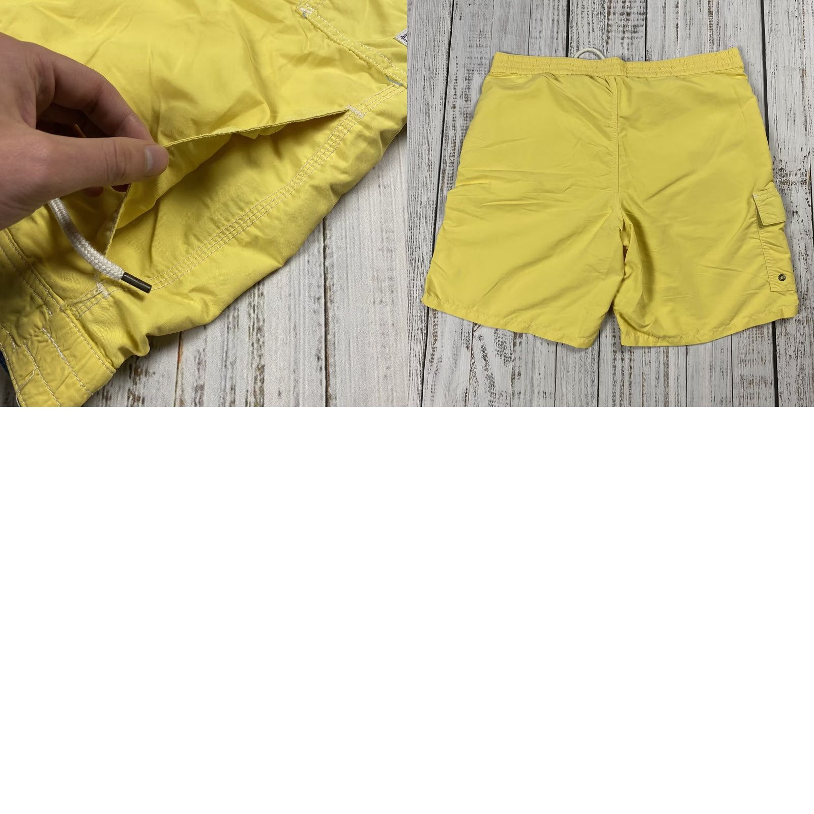 Polo Ralph Lauren Polo Ralph Lauren Yellow 8.5-Inch Kailua Classic Swimwear Trunks M Bottom Mens Size US M / EU 48-50 / 2 - 8 Thumbnail