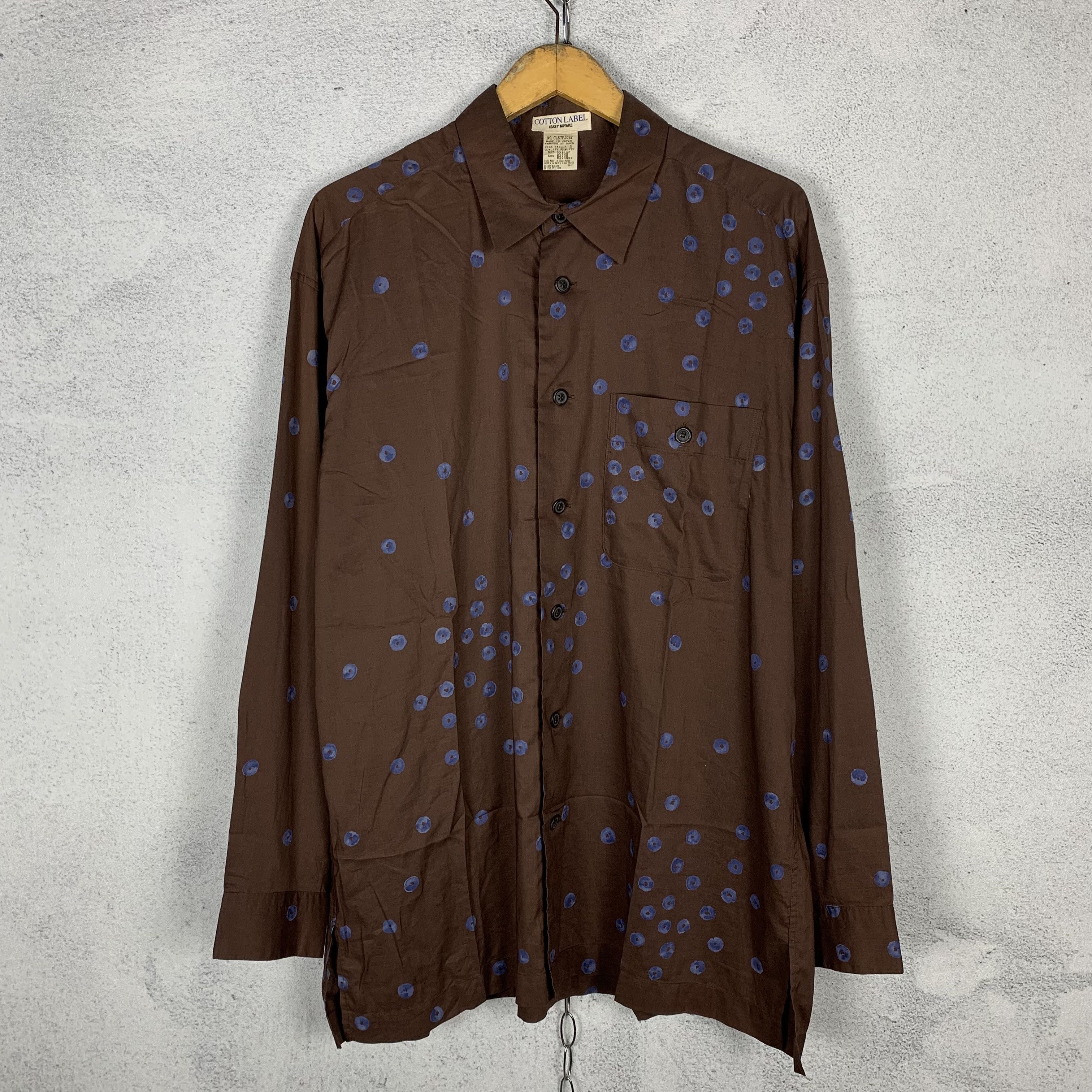 Issey Miyake Vintage 90s Issey Miyake Shirt Size US L / EU 52-54 / 3 - 1 Thumbnail